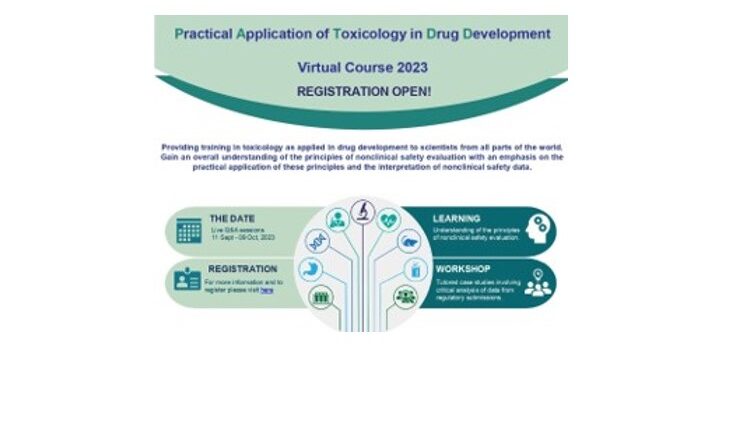 Practical Application of Toxicology in Drug Development (PATDD) Course 2023