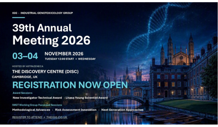 39th Annual IGG Meeting (3 and 4 November 2026, Cambridge)